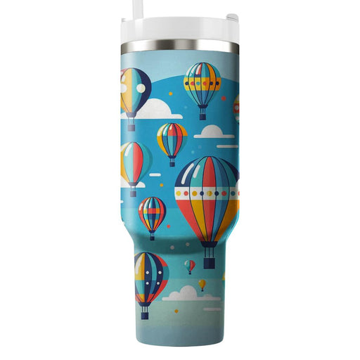 Vibrant Balloon Festival  Travel Tumblers