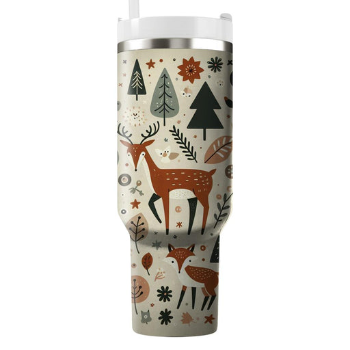 Whimsical Forest Friends  Custom Tumblers