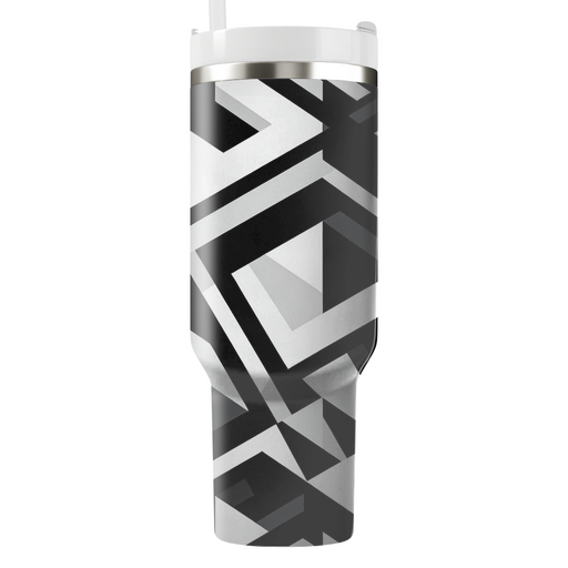 Bold Angular Lines Decorative Tumblers