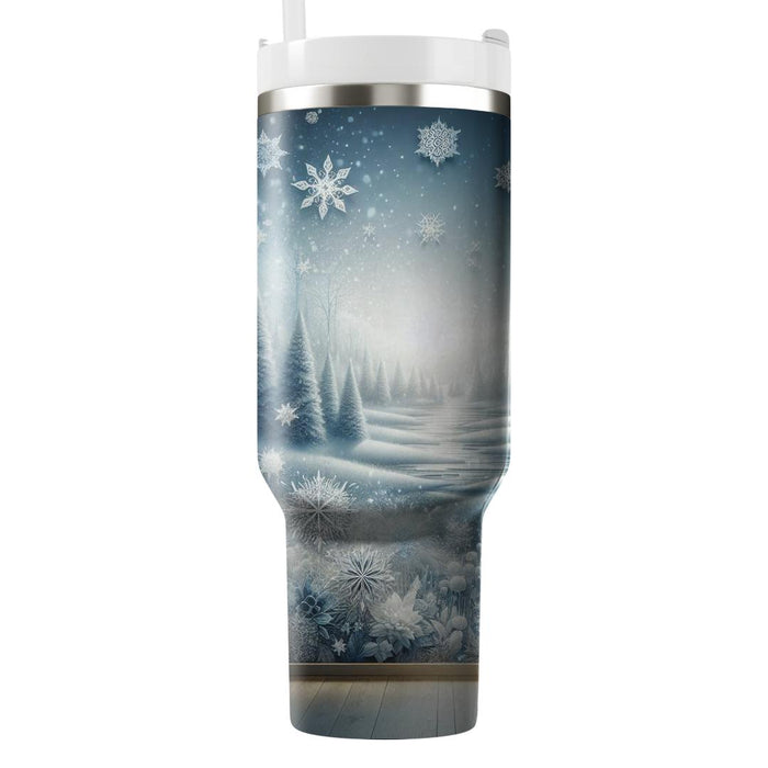 Winter Snowy Bliss  Travel Tumblers