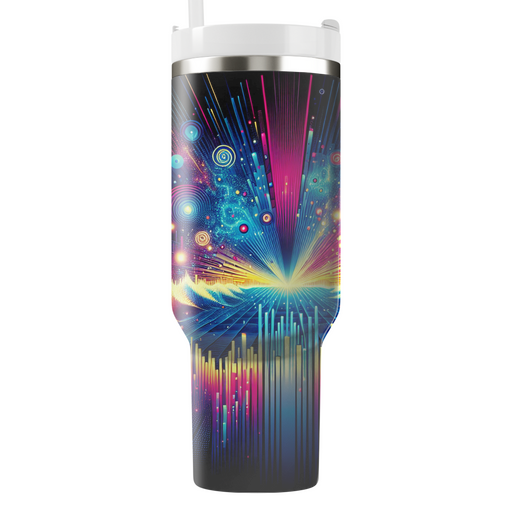 Bold Electric Graphs  Tumbler Cups