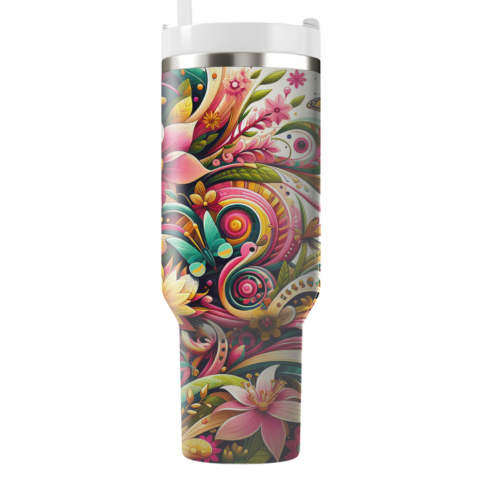 Colorful Awakening - Spring Equinox Festival  Decorative Tumblers