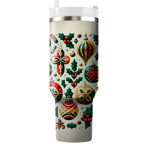 Festive Christmas Ornaments  Travel Tumblers