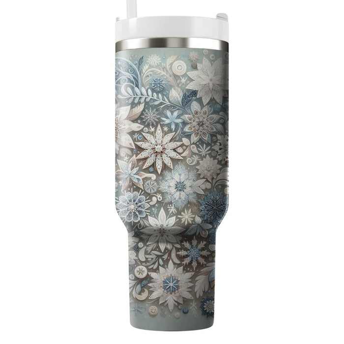 Winter Cozy Snowflakes  Insulated Tumblers