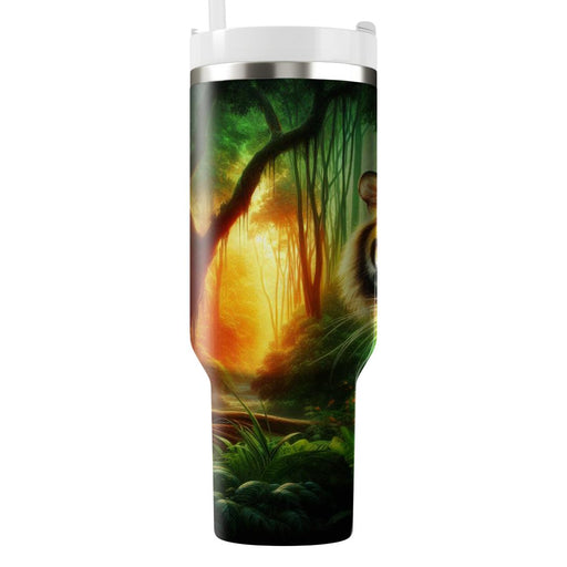 Tiger's Eye Jungle Thrill  Tumbler Cups