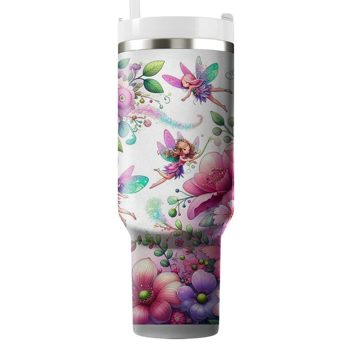 Whimsical Garden Fairy  Insulated Tumblers