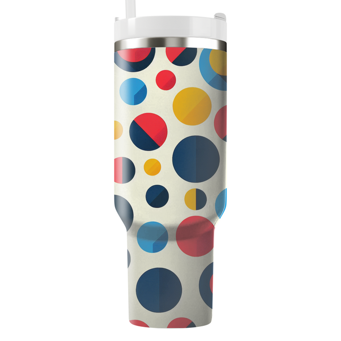 Polka Dot Delight  Insulated Tumblers