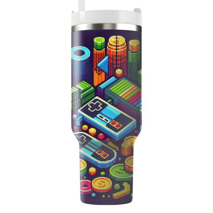 Retro Gaming Icons  Tumblers For Gifts