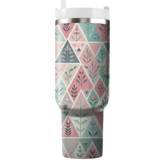 Botanical Geometric  Custom Tumblers