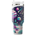 Cosmic Retro Galaxy Personalized Tumblers