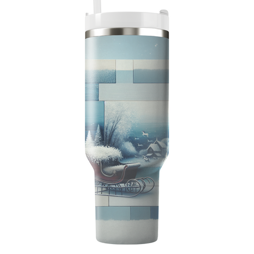 Winter Sleigh Ride  Custom Tumblers