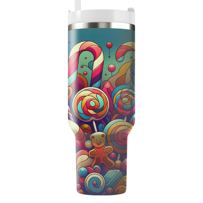 Whimsical Candy Land  Personalized Tumblers