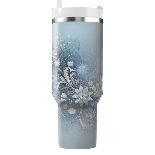 Winter Solstice Elegance  Personalized Tumblers