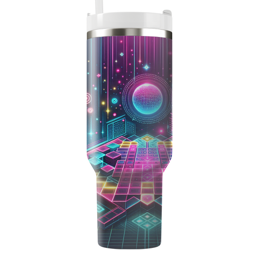 Electrifying Dance Floor Personalized Tumblers