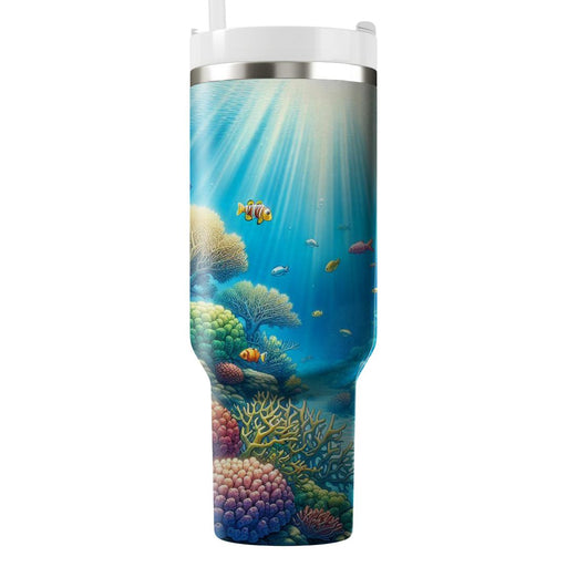 Underwater Coral Reef  Tumbler Cups