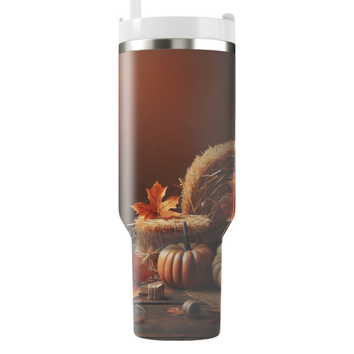 Autumn Rustic Charm  Personalized Tumblers