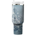 Winter's Blue Whisper  Travel Tumblers