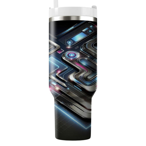 Retro Futurist  Unique Tumblers