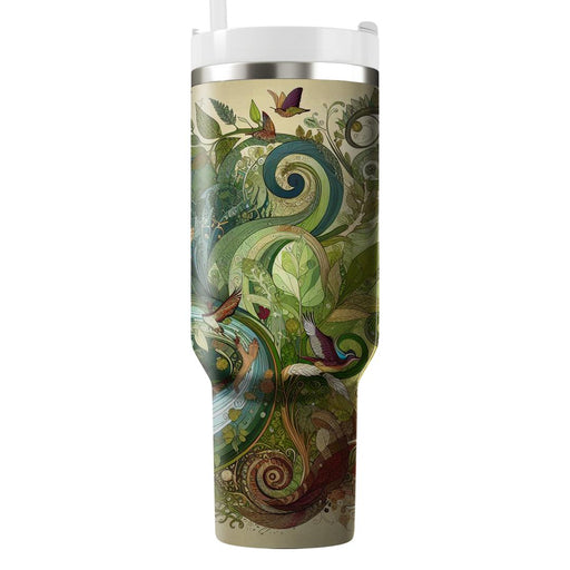 Whispers Of The Earth - A Nature Festival  Tumbler Cups