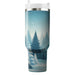 Winter Snowy Forest Retreat  Insulated Tumblers