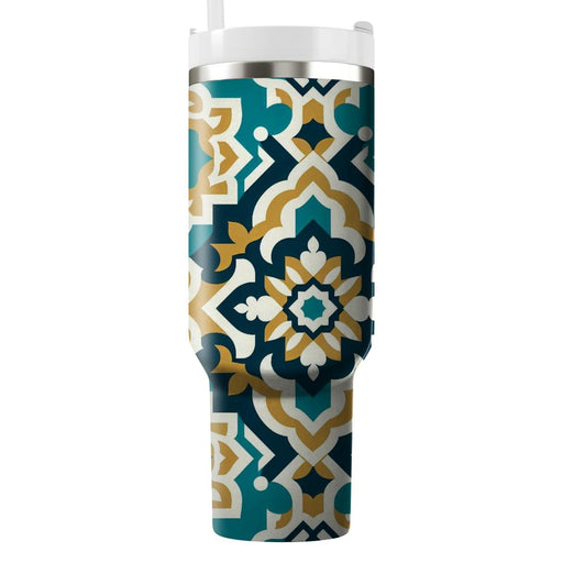 Vintage Moroccan Tile  Tumblers For Gifts