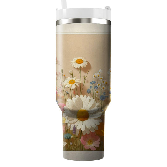 Wildflower Symphony  Unique Tumblers