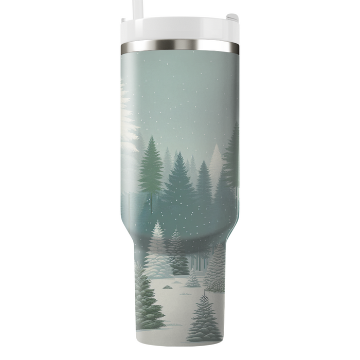 Winter Evergreen Majesty  Custom Tumblers