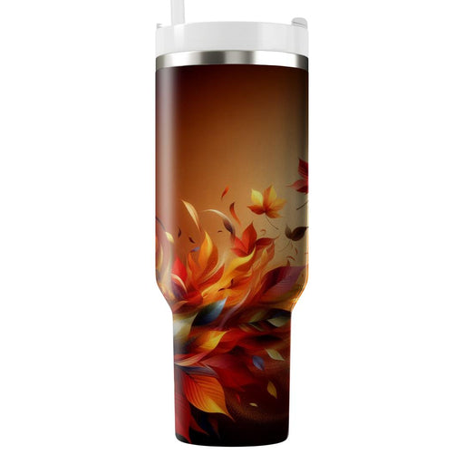 Autumn Leaf Dance  Tumblers For Gifts