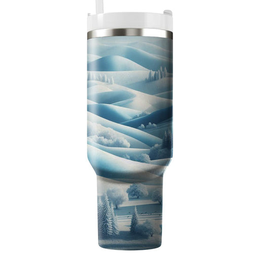 Winter Snowy Scene  Tumblers With Lids