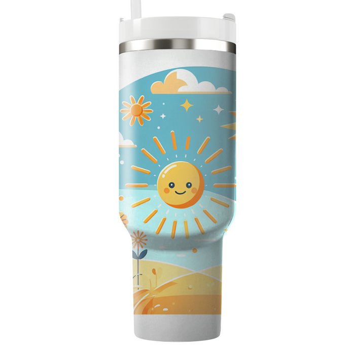 Sunny Daze Sunshine  Travel Tumblers