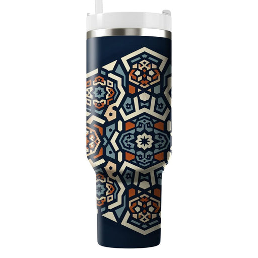 Octagonal Harmony  Travel Tumblers