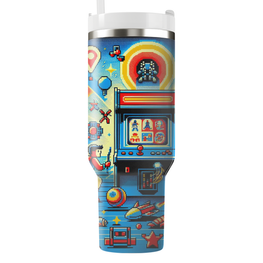 Retro Arcade Fun  Unique Tumblers