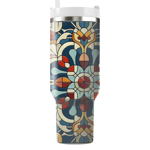 Artistic Mosaic Patterns  Personalized Tumblers