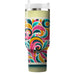 Retro Floral Delight  Personalized Tumblers