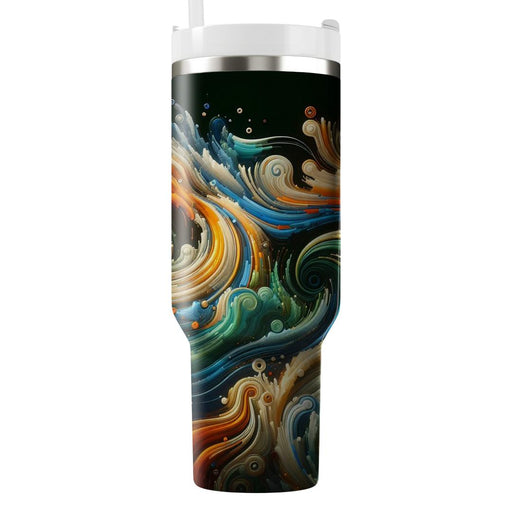 Wanderlust Waves - Global Festival Journey  Tumbler Cups