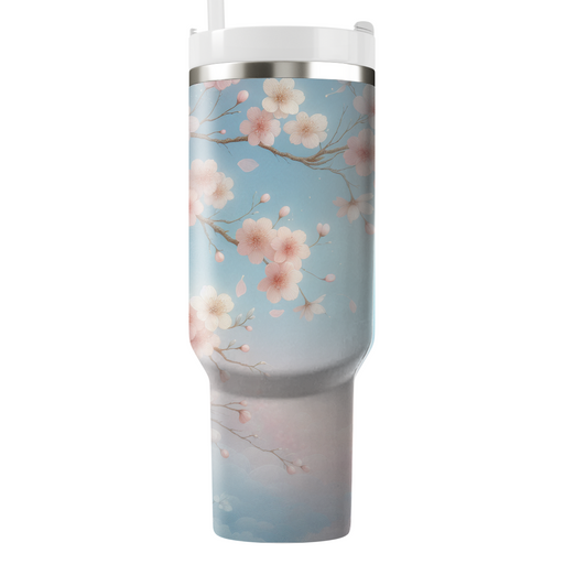 Cherry Blossom Whispers  Custom Tumblers