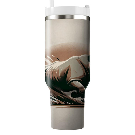 Bold Rhino Charge  Personalized Tumblers