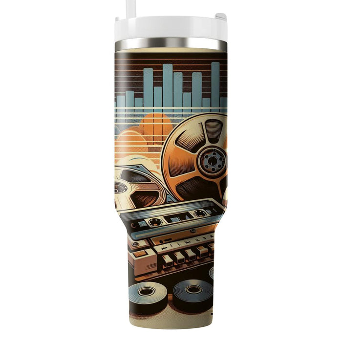 Tape Deck Melodies  Tumbler Cups