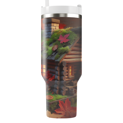 Autumn Rustic Retreat  Custom Tumblers