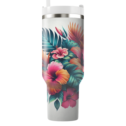 Tropical Garden Bliss  Tumblers With Lids