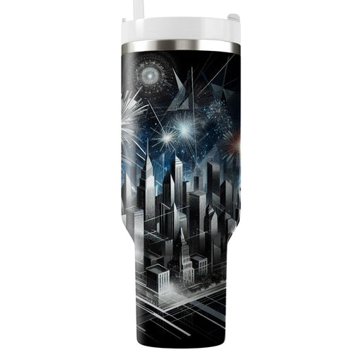 Urban Symphony - New Year’s Eve  Custom Tumblers