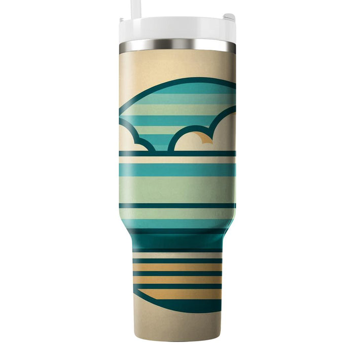 Chill Vibe Stripes  Unique Tumblers