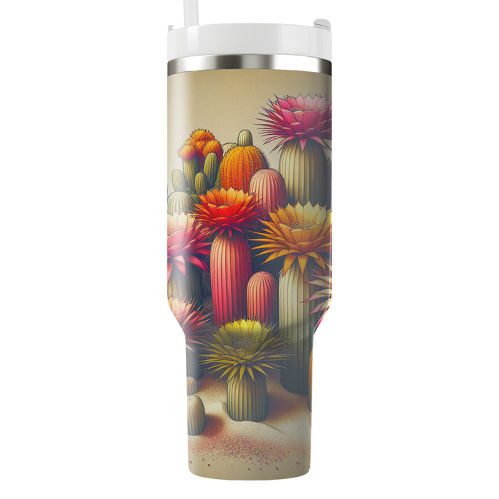 Blooming Cactus Garden  Custom Tumblers