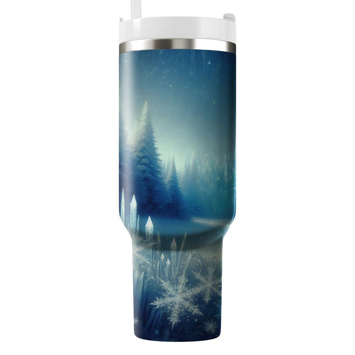 Winter Icy Wonderland  Custom Tumblers