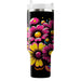 Vibrant Funky Flowers  Travel Tumblers