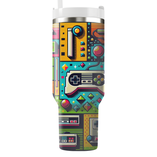 Retro Game Controllers  Tumblers For Gifts