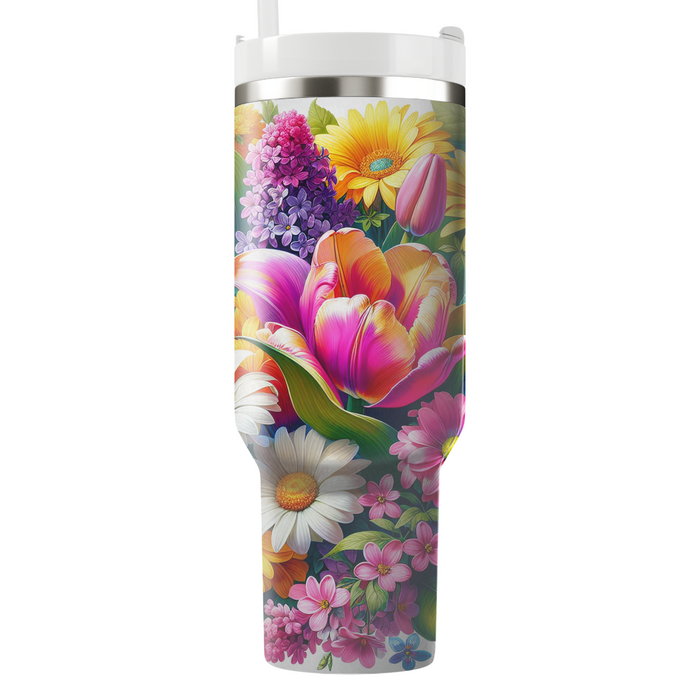 Blossoming Garden  Custom Tumblers