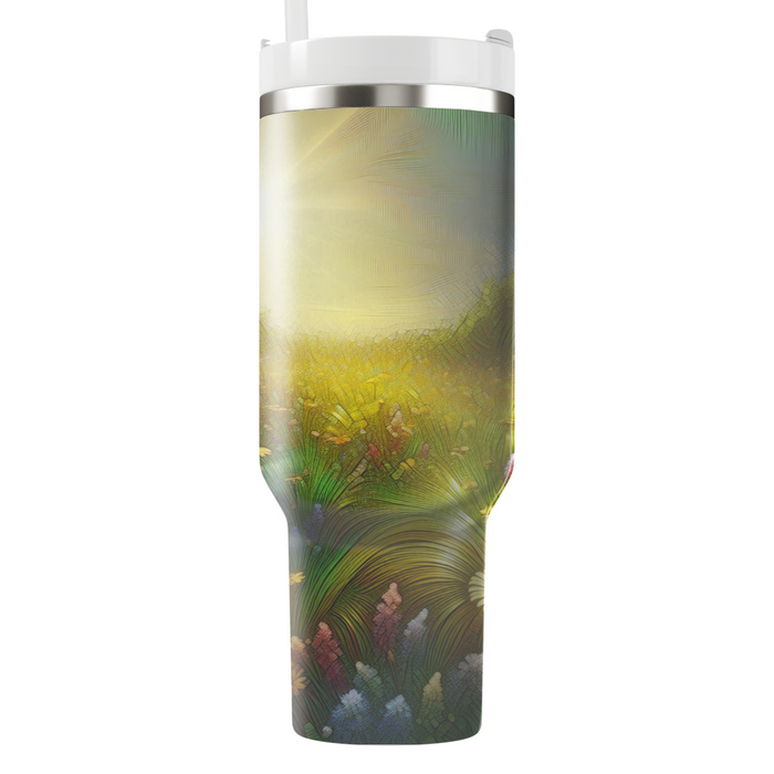 Sunlit Meadow  Travel Tumblers