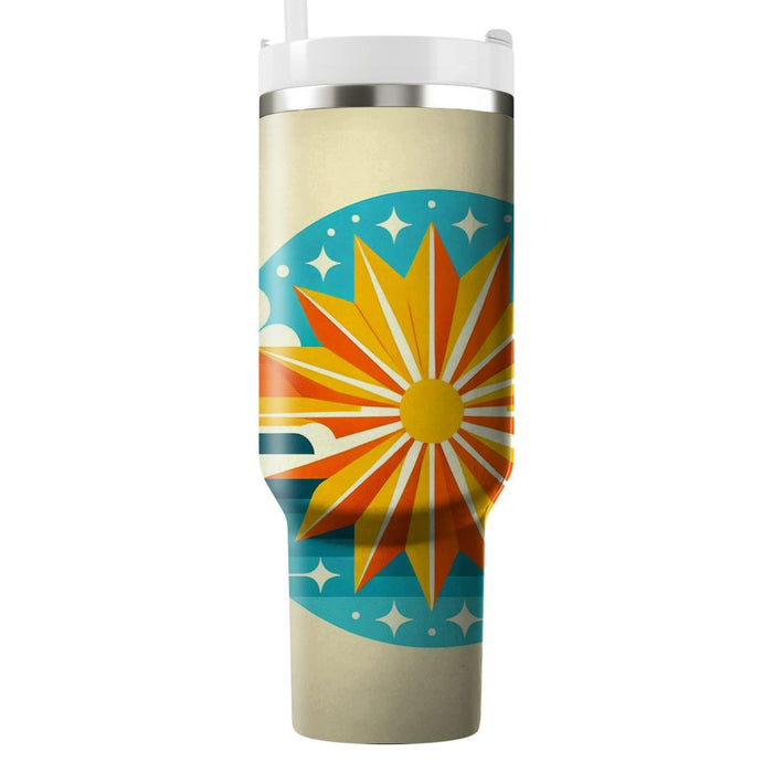 Vivid Sunshine Burst  Insulated Tumblers