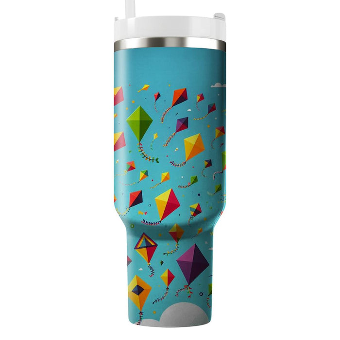 Whimsical Kite Pattern  Custom Tumblers